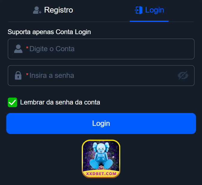 Login seguro na xxdbet.com